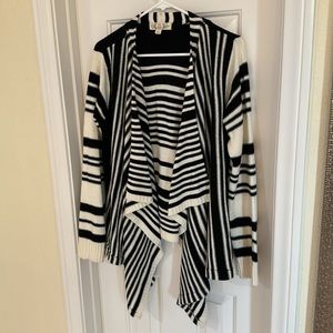 Pink Rose striped cardigan